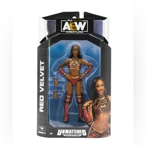 AEW Red Velvet Unmatched - 6 inch Articulated Action Figure (NIB)
